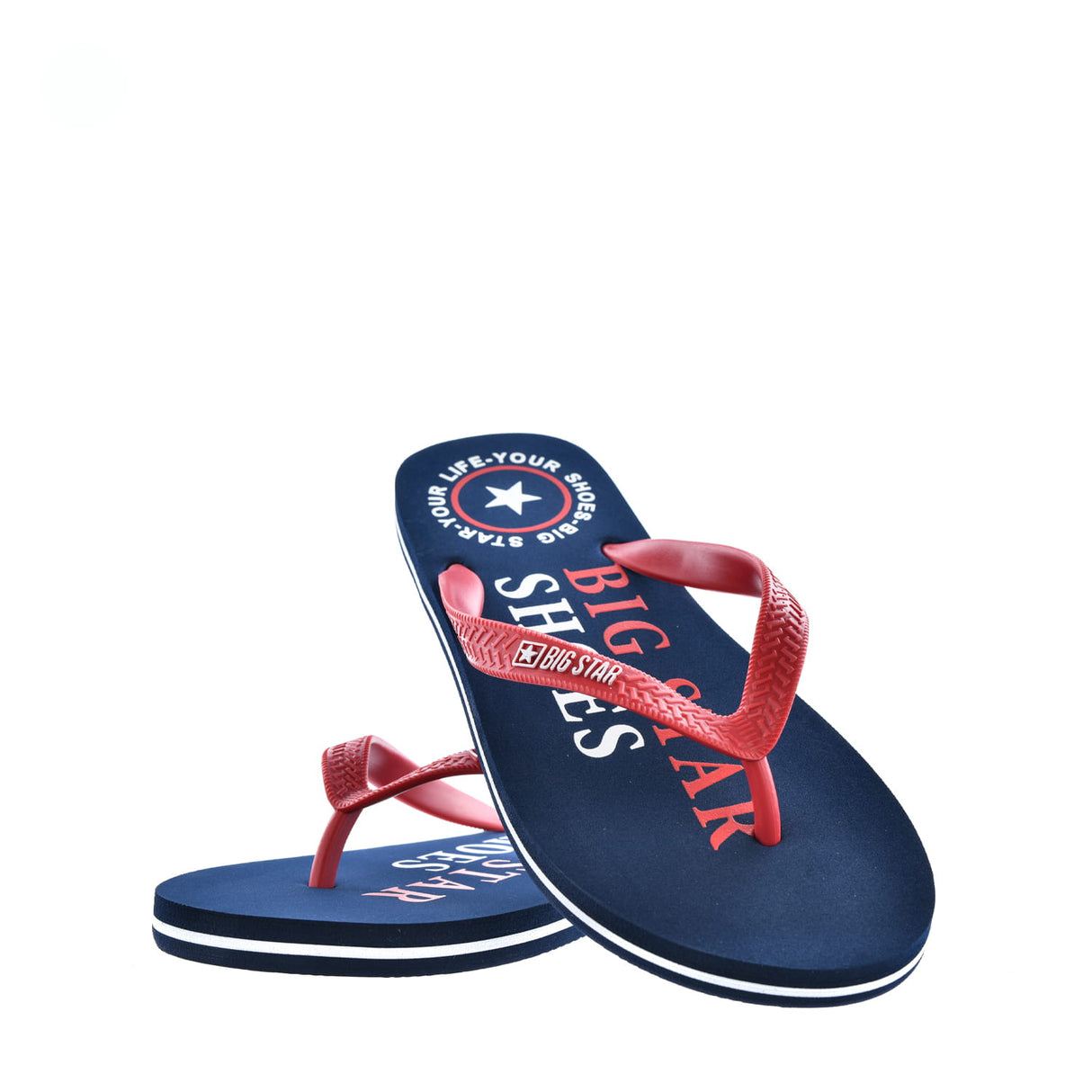 Flip Flop | Navy - Red