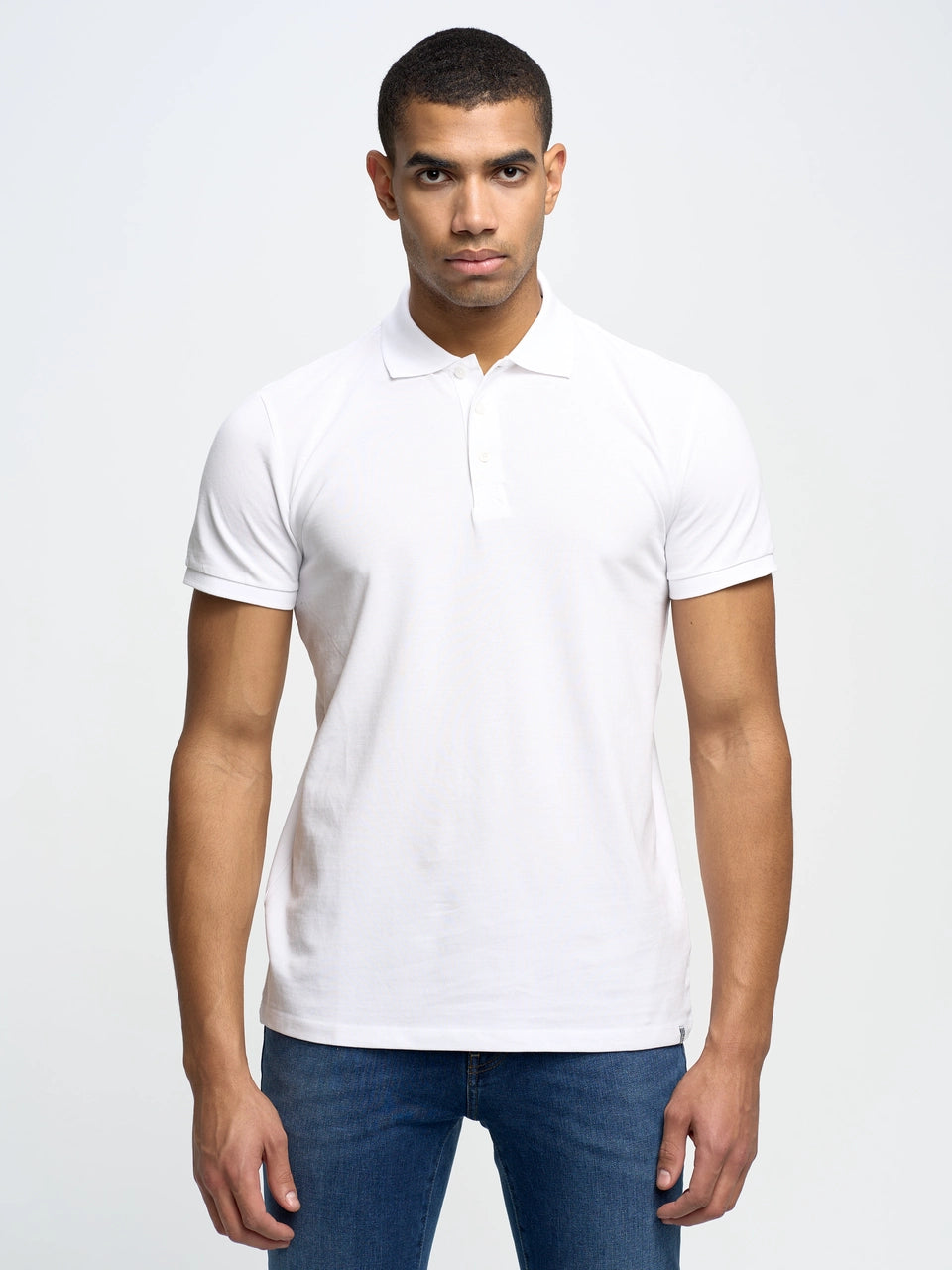 BIG STAR Basic Polo | White