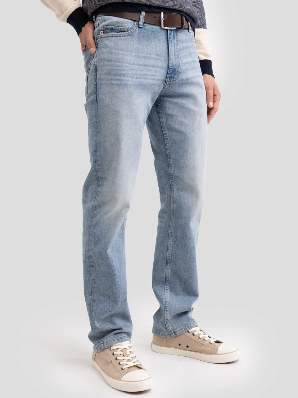 Jeans COLT Straight Fit  High Rise | Light Blue