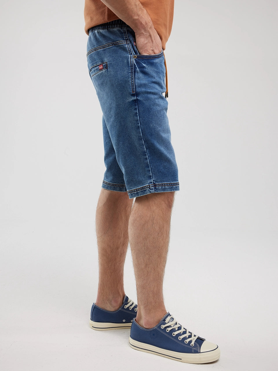 Casual Denim Short | Blue