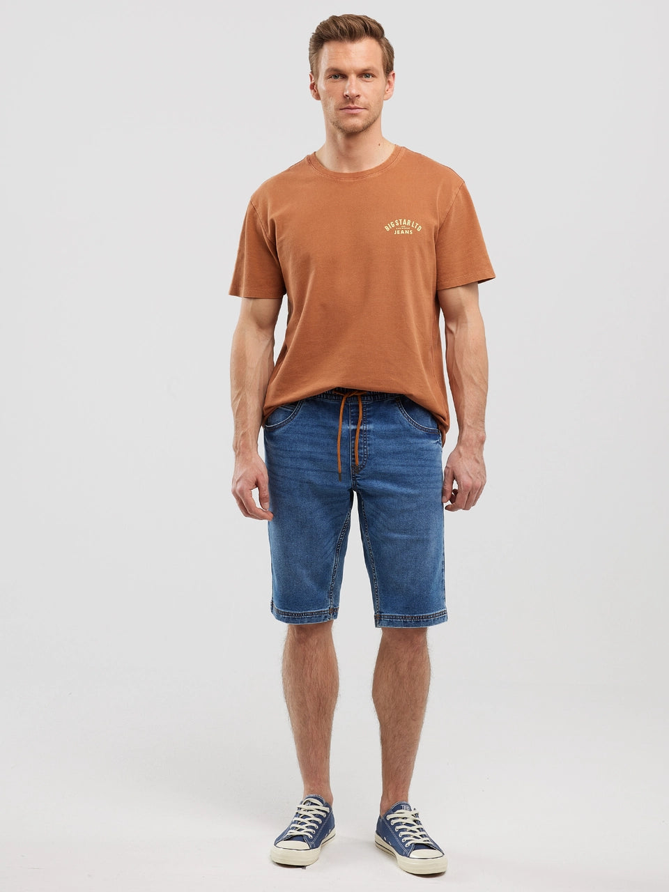 Casual Denim Short | Blue