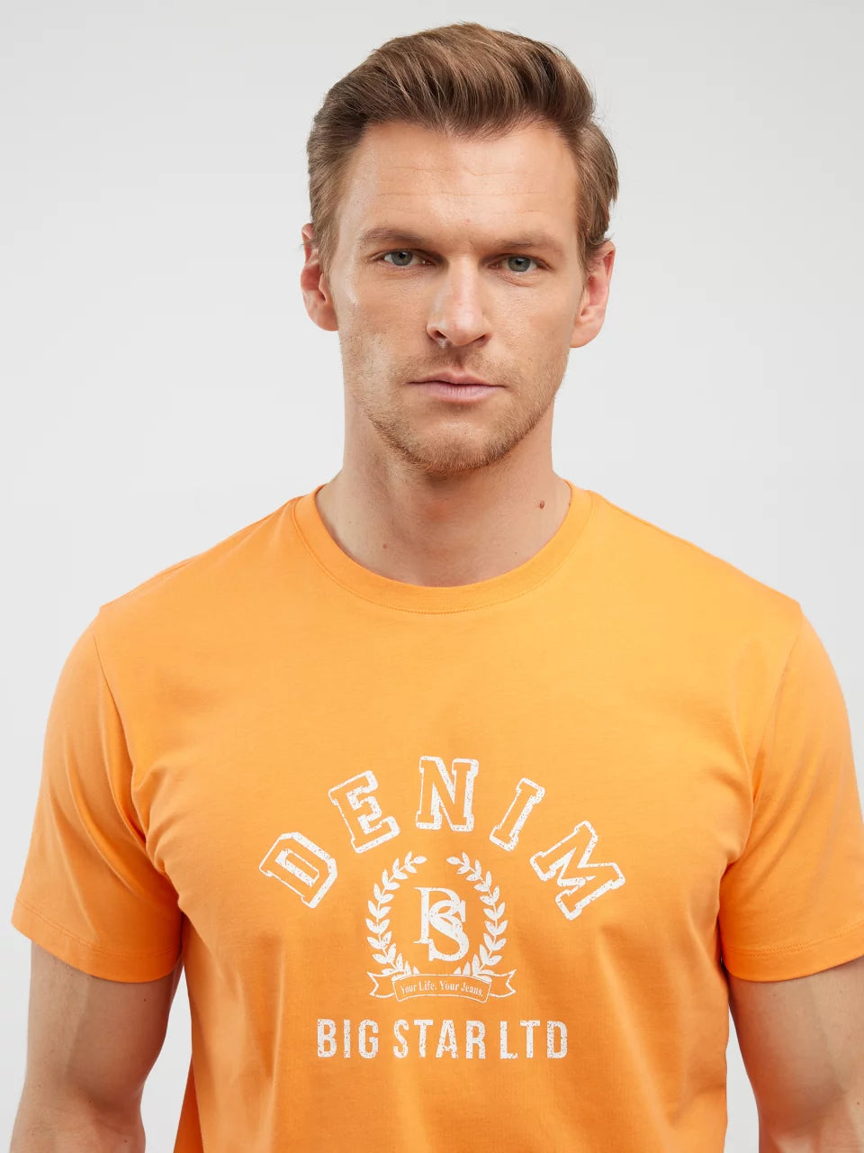 Printed T-Shirt | Orange