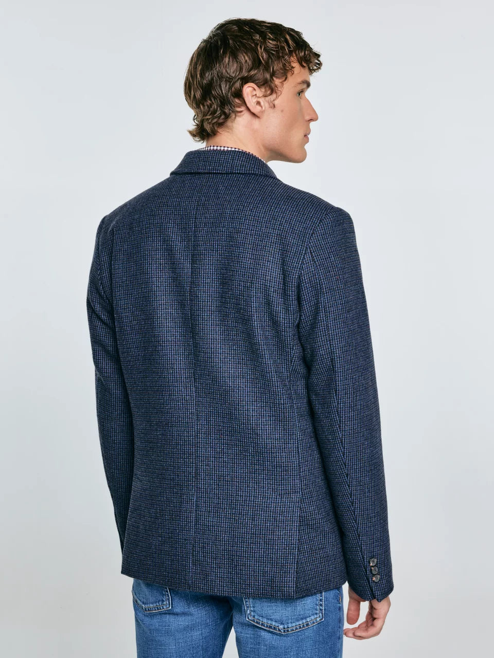 Wool Blazer | Navy