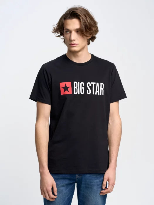 BIG STAR Basic Logo T.Shirt | Black