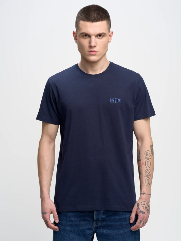 BIG STAR LOGO T.Shirt | Navy Blue