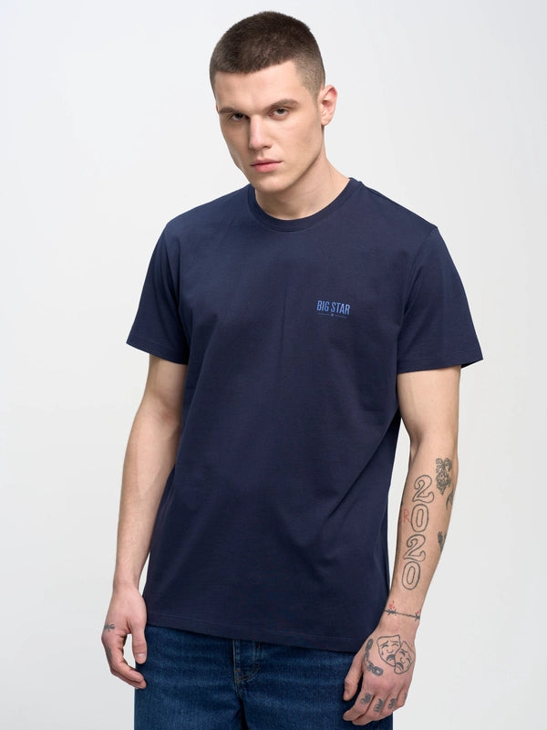 BIG STAR LOGO T.Shirt | Navy Blue