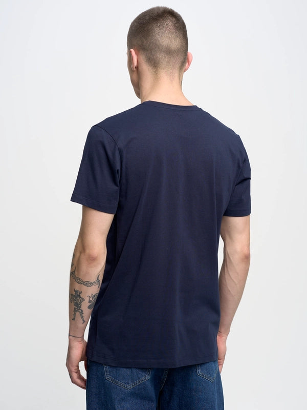 BIG STAR LOGO T.Shirt | Navy Blue