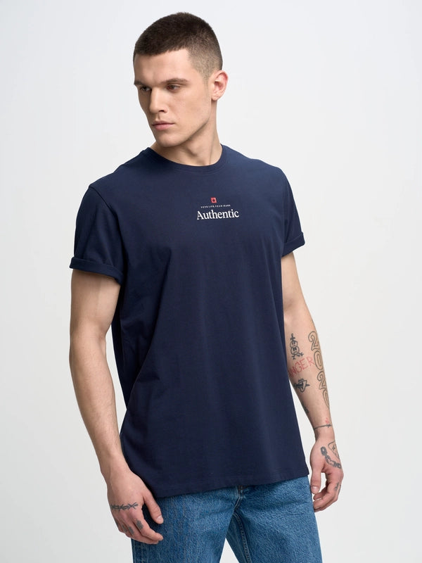 Authentic T-Shirt | Navy Blue