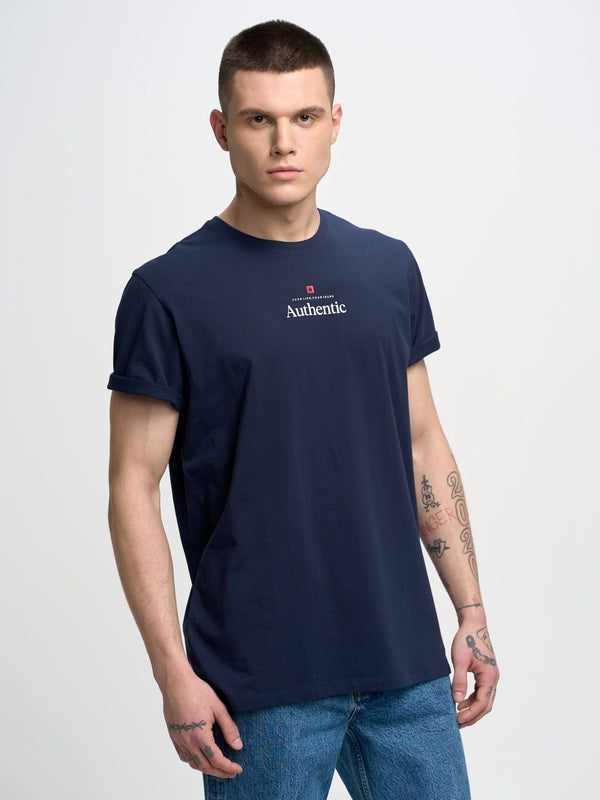 Authentic T-Shirt | Navy Blue