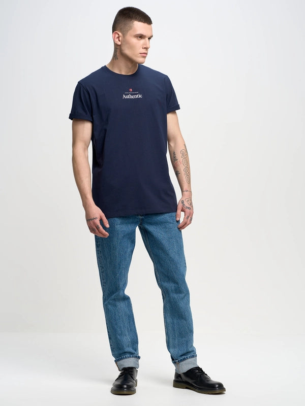 Authentic T-Shirt | Navy Blue