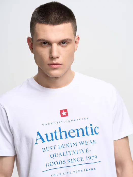 BIG STAR Authentic T.Shirt | White