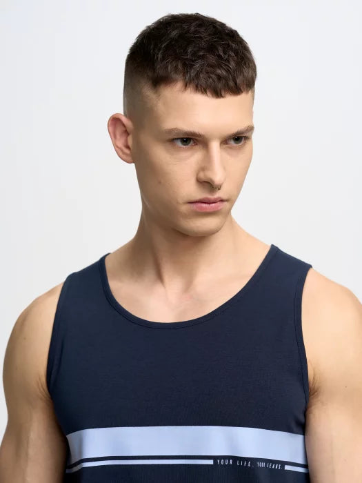 BIG STAR Singlet T.Shirt | Navy