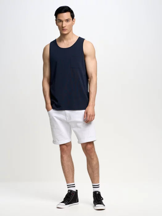 BIG STAR Singlet T.Shirt | Navy