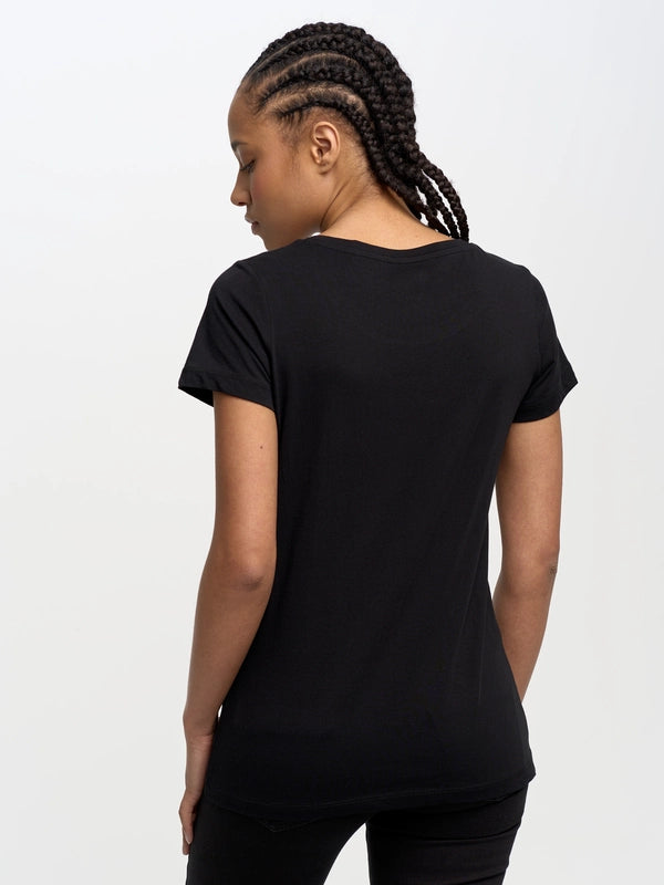 BIG STAR logo T-Shirt | Black