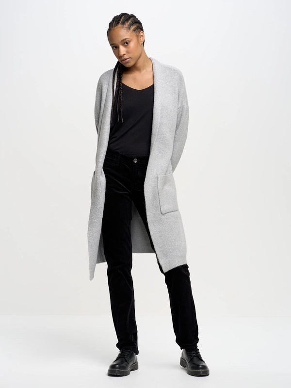 Loose-Fit V-Neck T-Shirt | Black