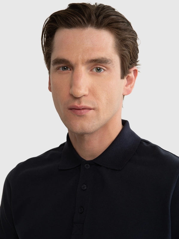 BIG STAR Basic Polo | Navy Blue