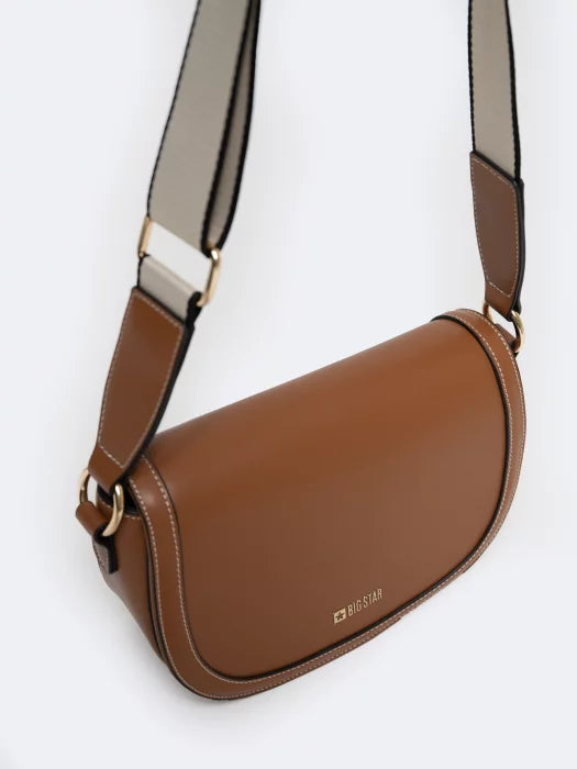 Saddle Crossbody Bag | Brown
