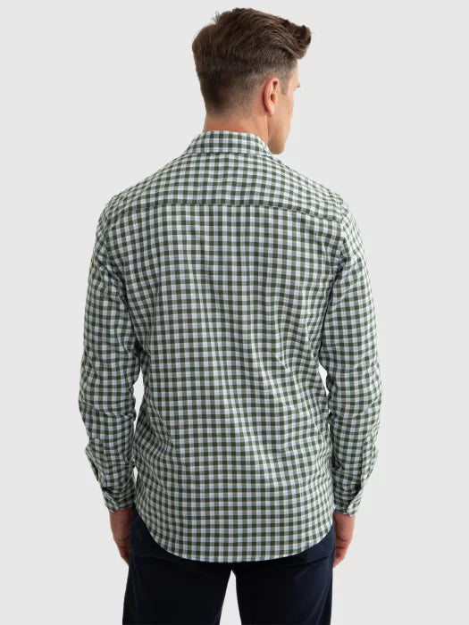 Checks Shirt | Green Checks