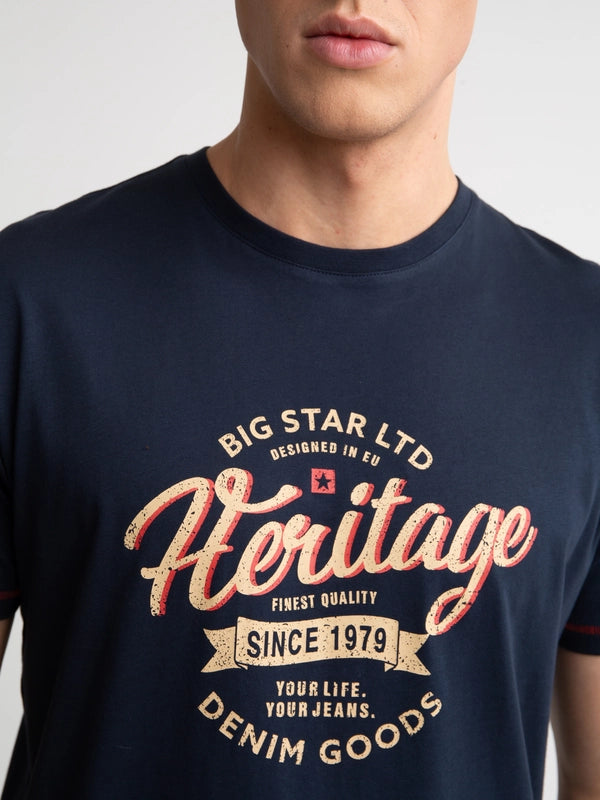 Heritage T-Shirt | Navy Blue