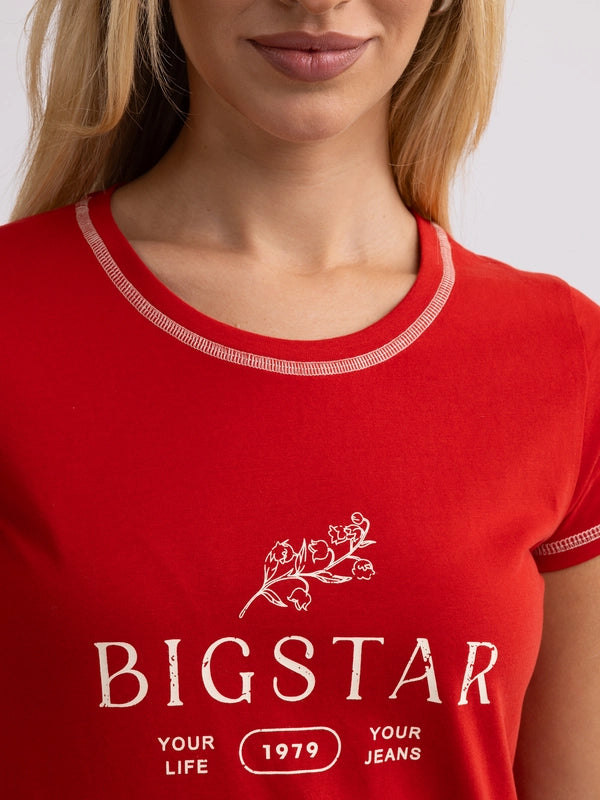 Printed T-Shirt | Red