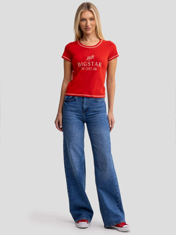 Printed T-Shirt | Red