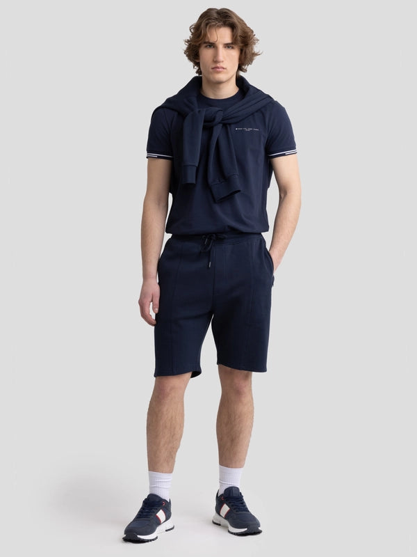 Casual Crewneck T-Shirt | Navy Blue