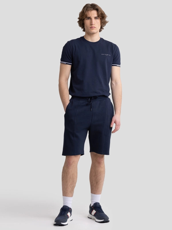 Casual Crewneck T-Shirt | Navy Blue