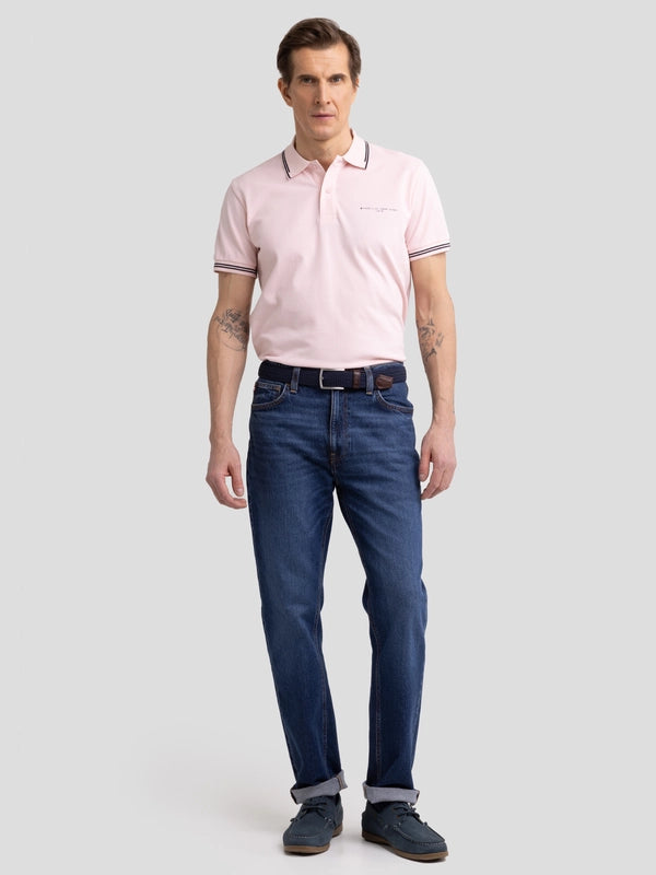 Polo Shirt | Pale Pink