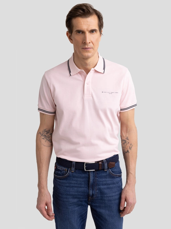 Polo Shirt | Pale Pink