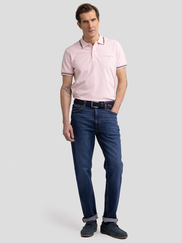 Polo Shirt | Pale Pink