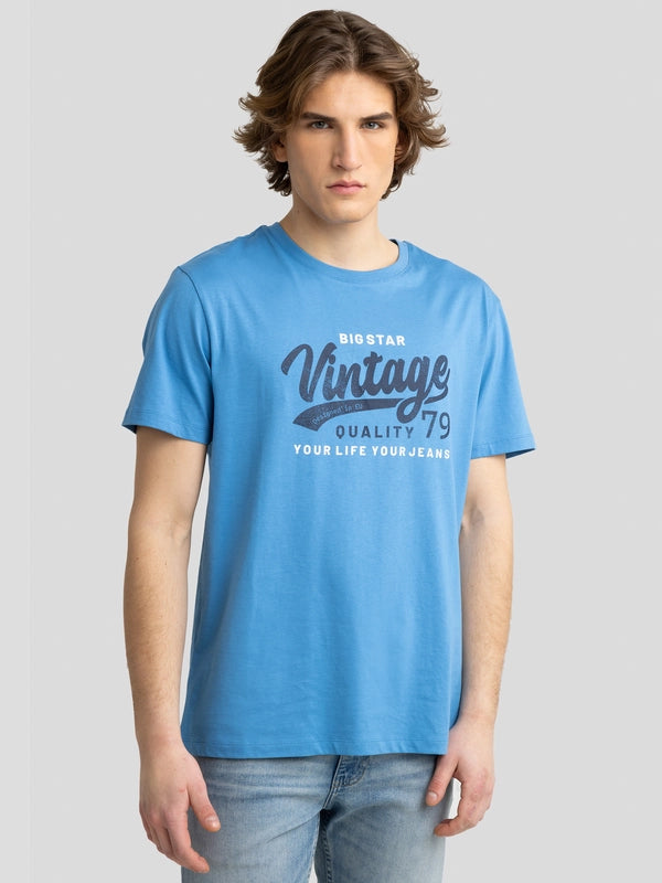 Vintage T-Shirt | Aqua Blue