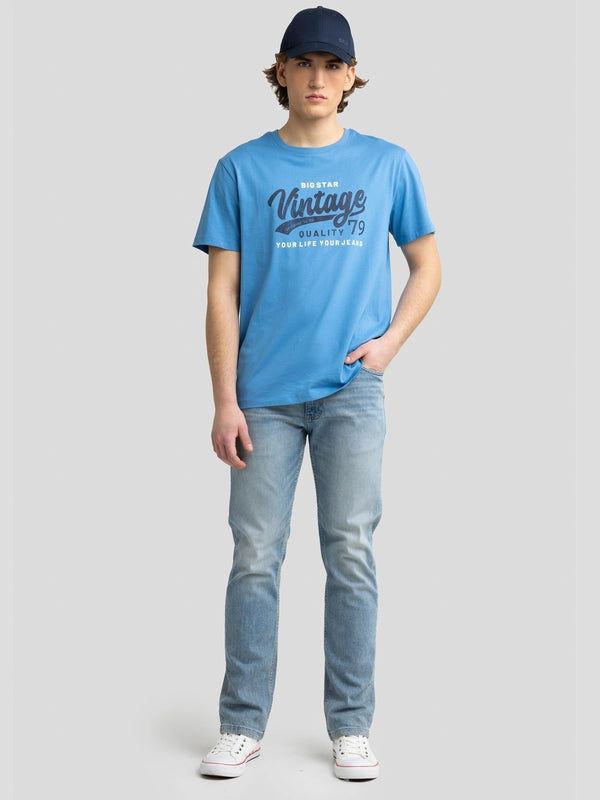 Vintage T-Shirt | Aqua Blue