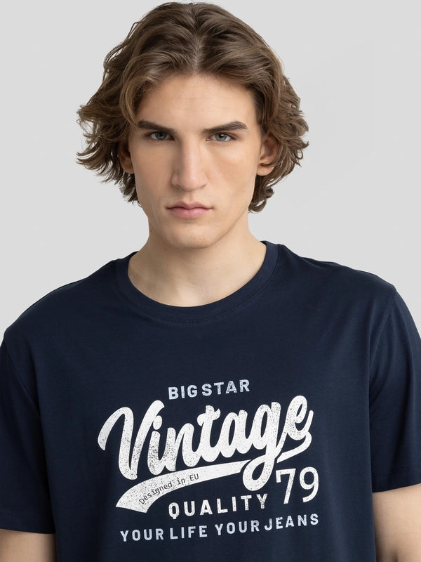 Vintage T-Shirt | Navy Blue