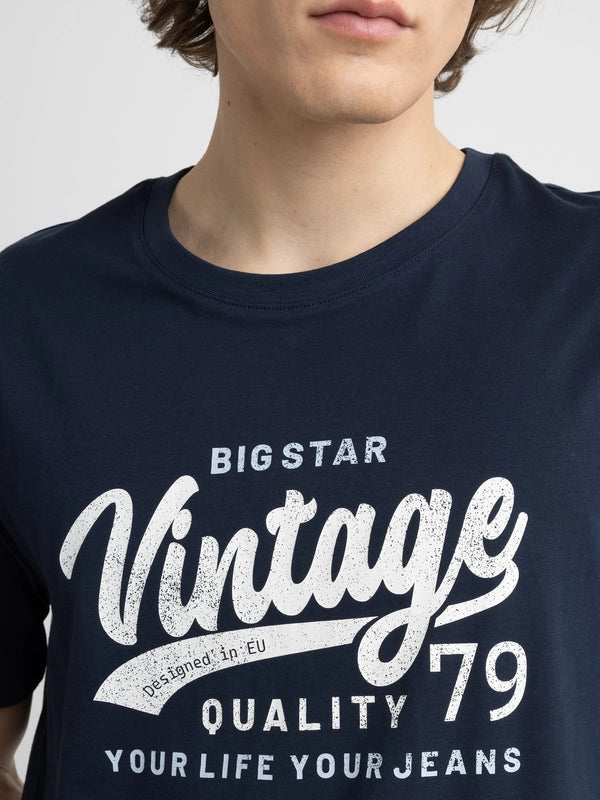 Vintage T-Shirt | Navy Blue
