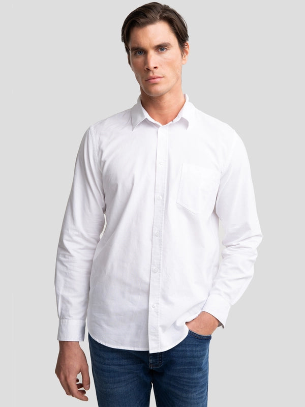 BIG STAR Oxford Shirt | White