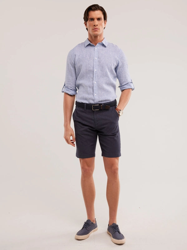 Chino shorts | Navy Blue