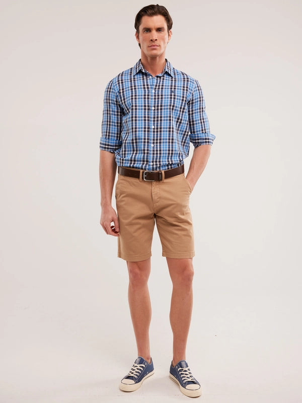 Chino shorts | Light Brown