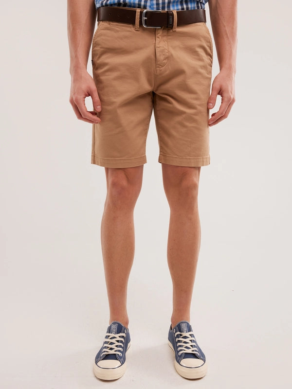 Chino shorts | Light Brown