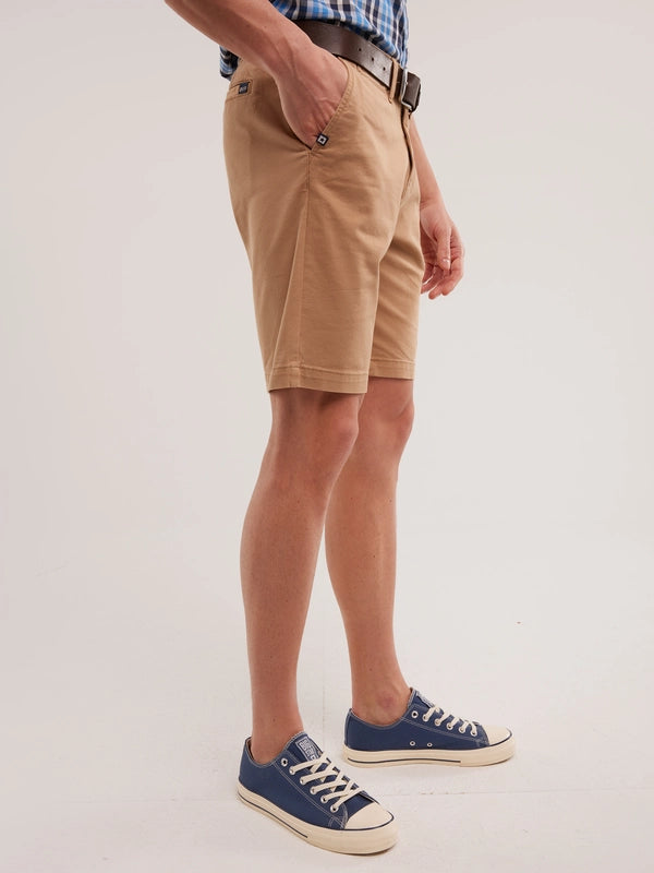 Chino shorts | Light Brown