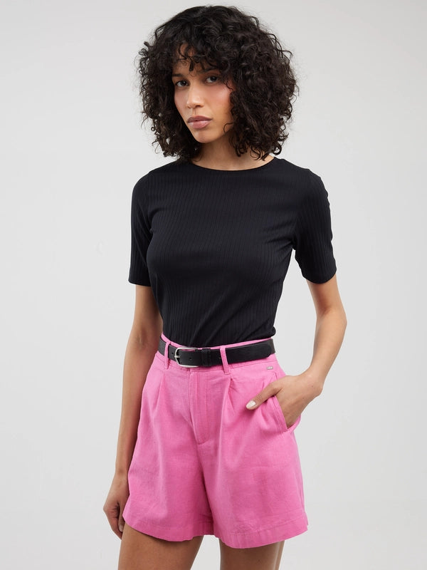 Striped T-Shirt | Black