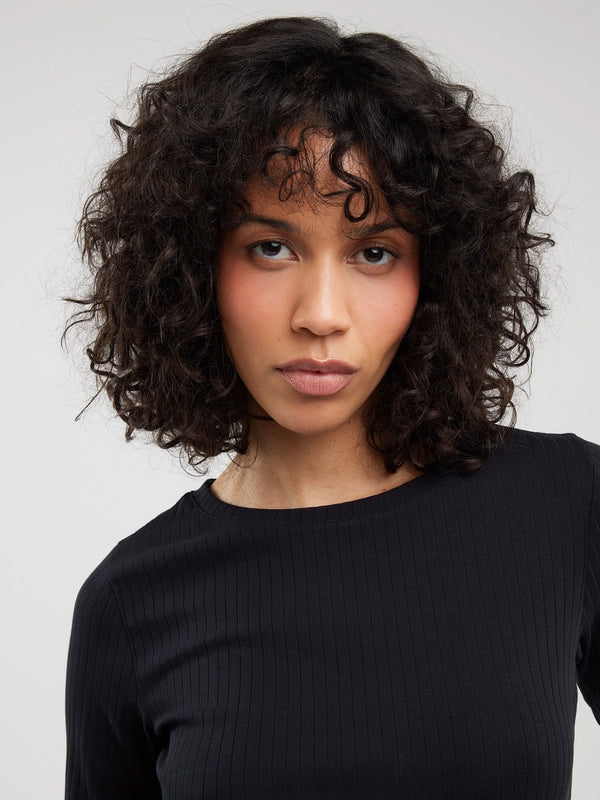 Striped T-Shirt | Black