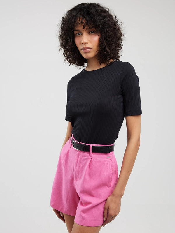 Striped T-Shirt | Black