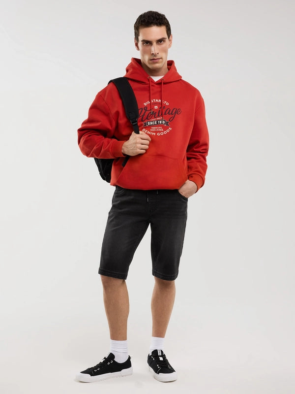 Casual Denim Short | Black