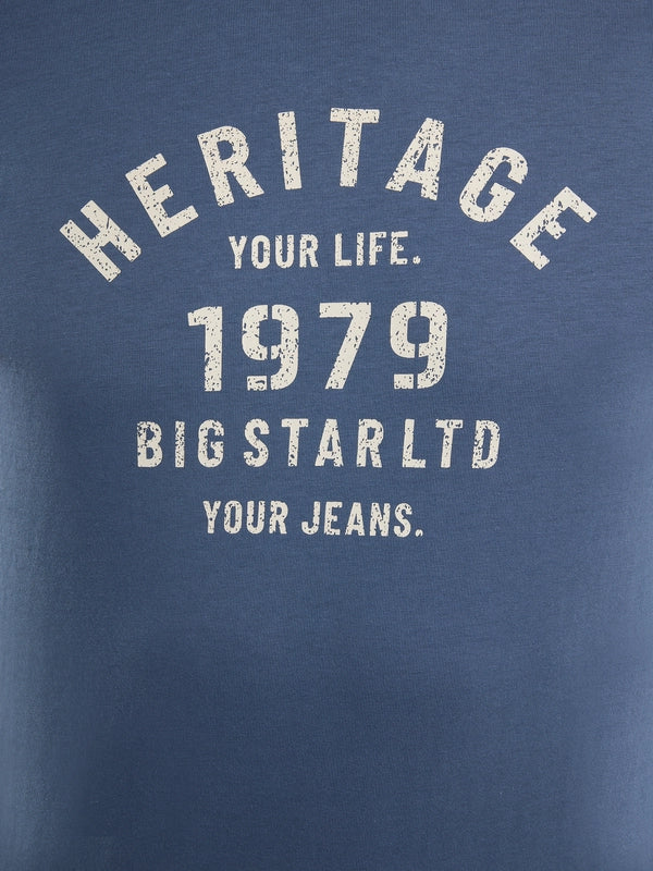 Printed T-Shirt | Blue