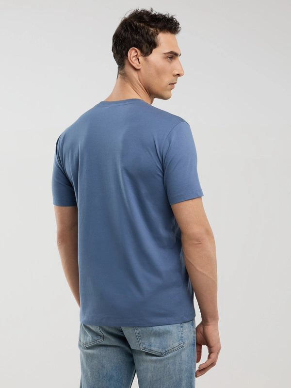 Printed T-Shirt | Blue
