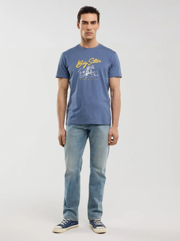 Printed T-Shirt | Blue