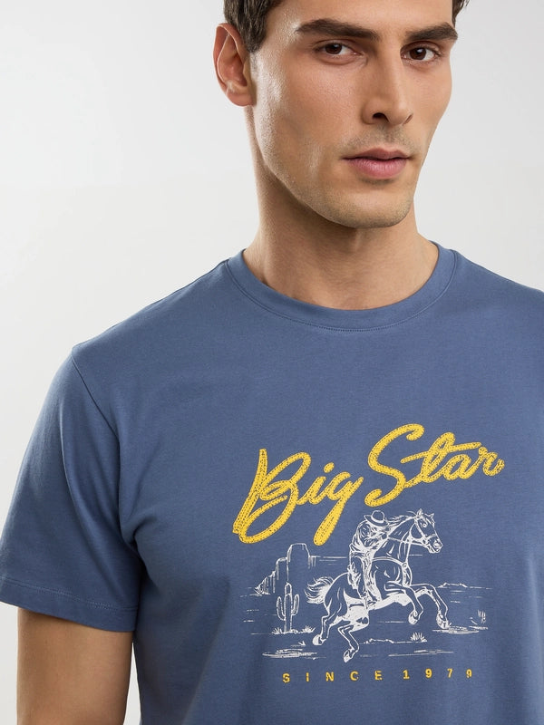 Printed T-Shirt | Blue