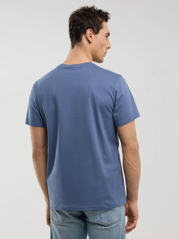 Printed T-Shirt | Blue