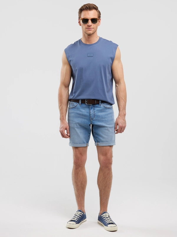 Sleeveless T-Shirt | Blue