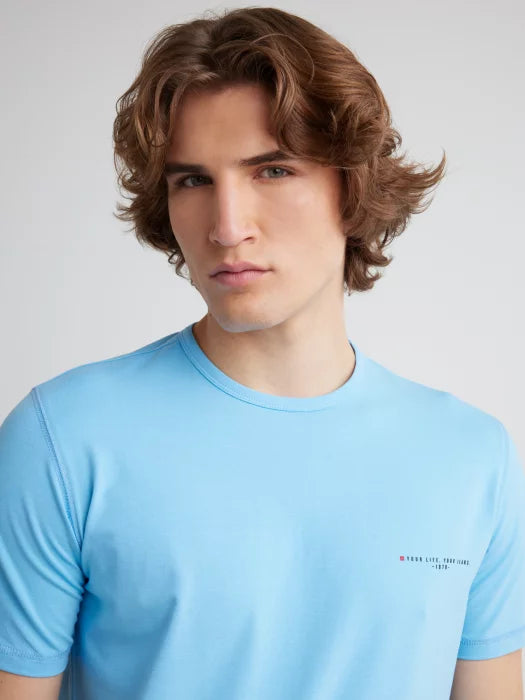 Modern Classic T-shirt | Aqua Blue